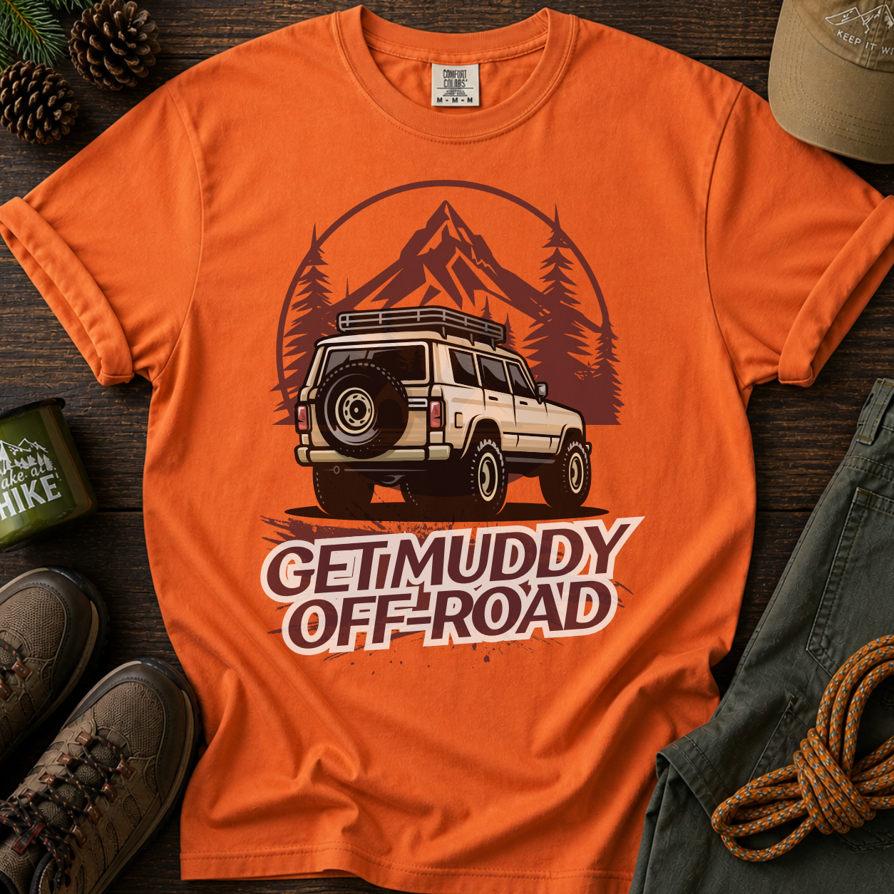 GetMuddy Off Road T-shirt