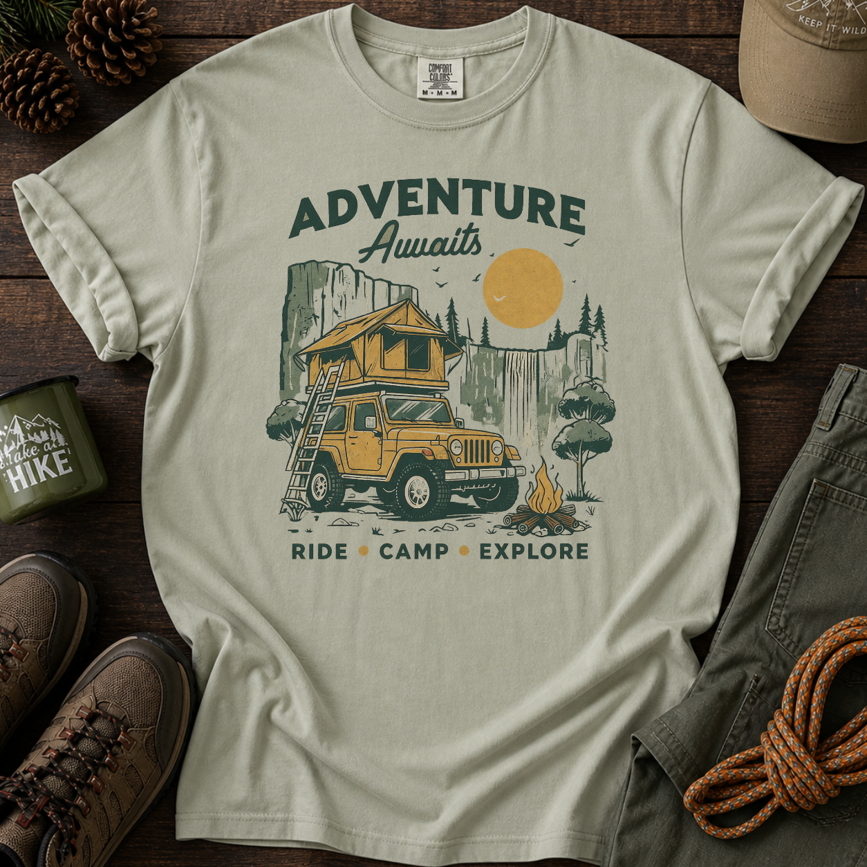 Ride Camp Explore T-shirt