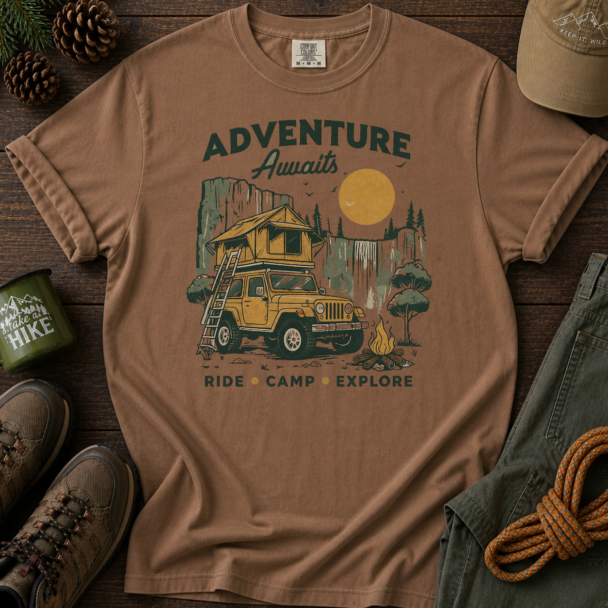 Ride Camp Explore T-shirt