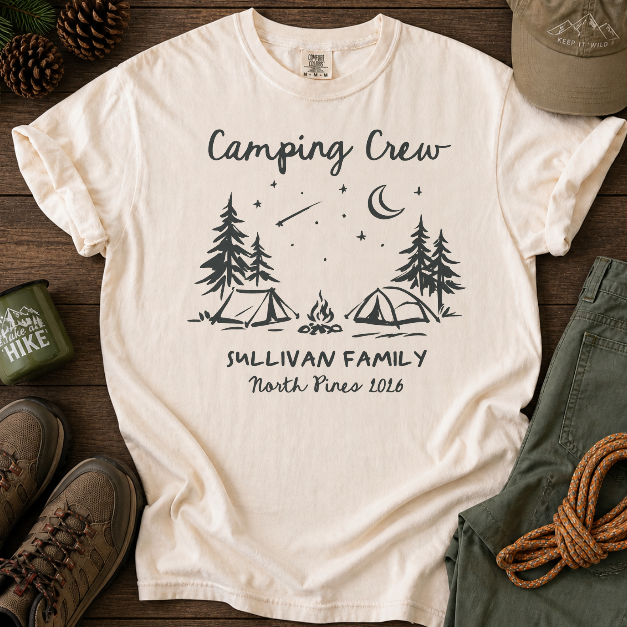 Camping Crew T-shirt