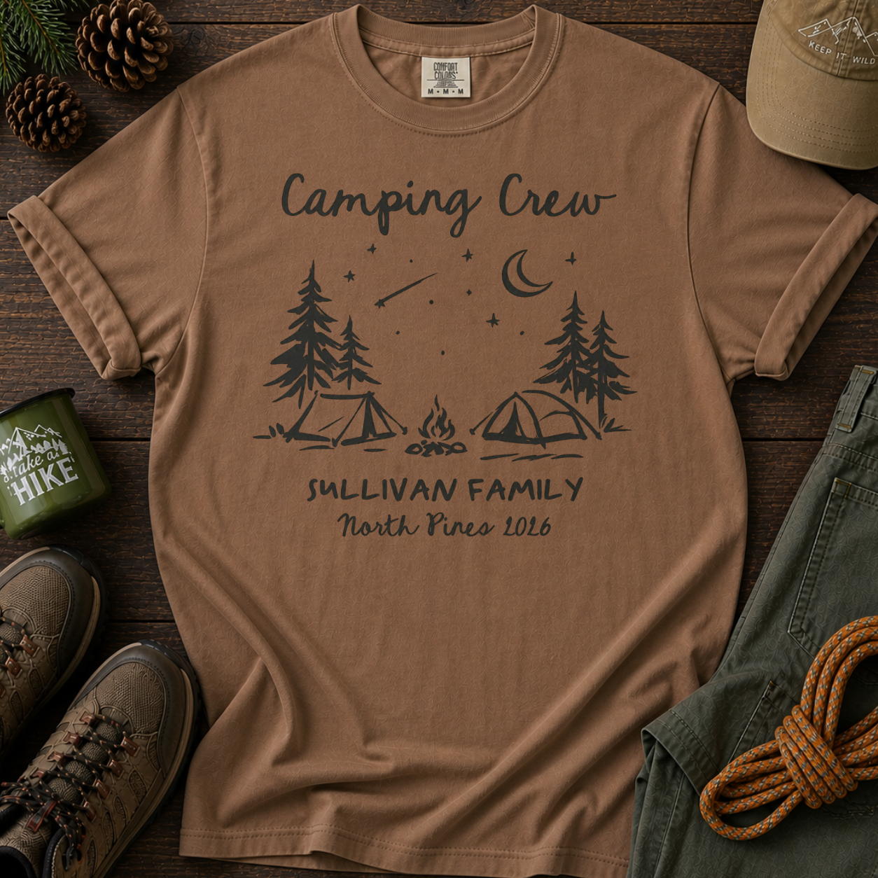 Camping Crew T-shirt