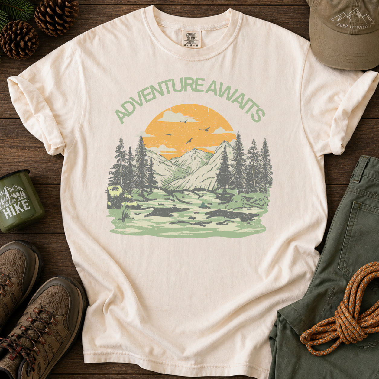 Adventure Awaits T-shirt