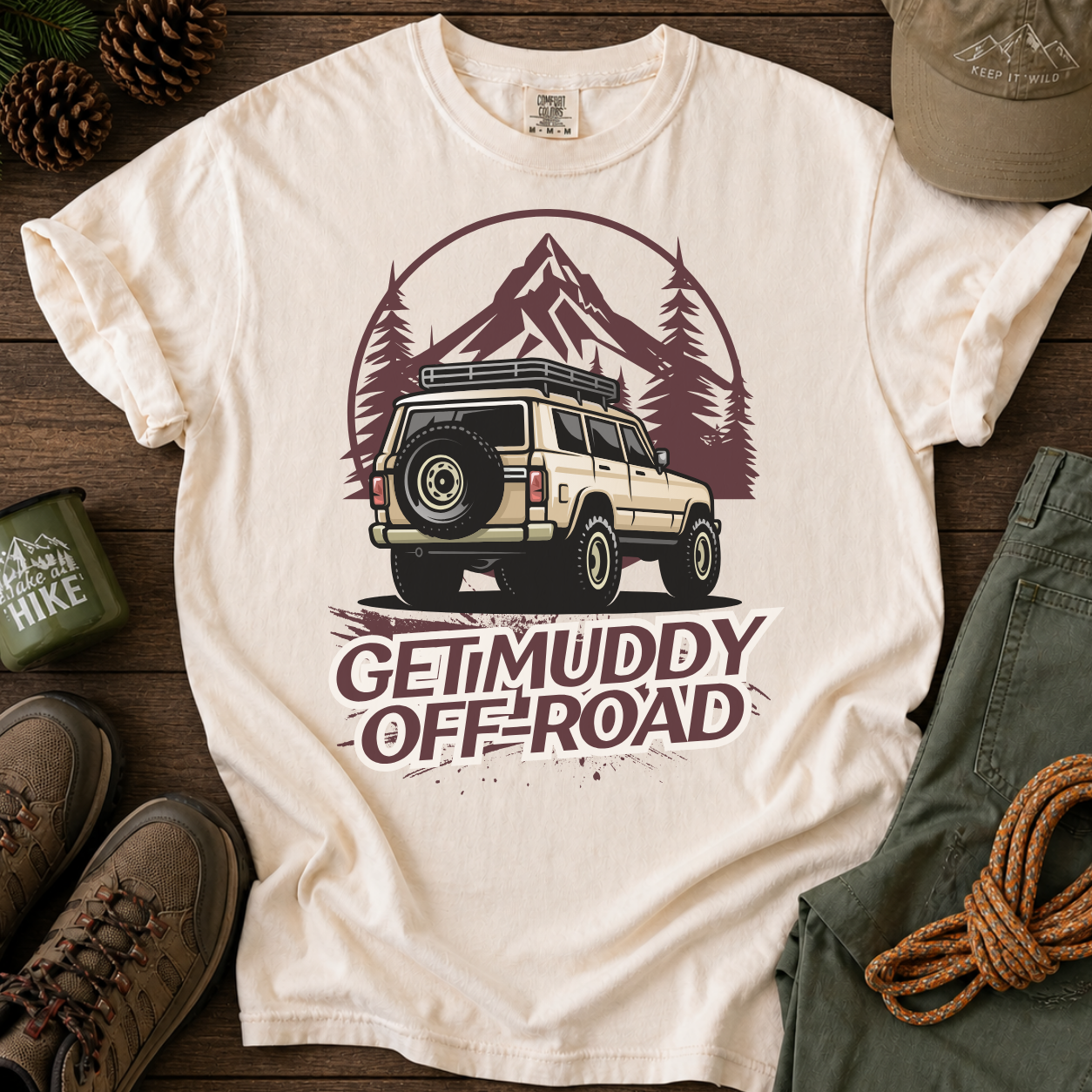 GetMuddy Off Road T-shirt