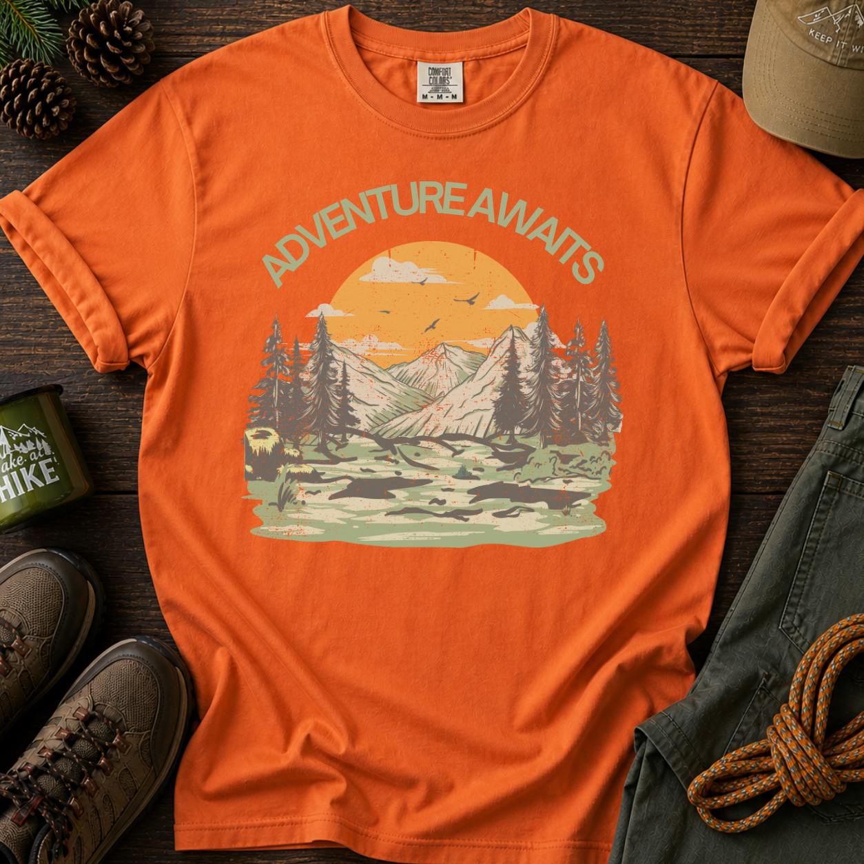 Adventure Awaits T-shirt