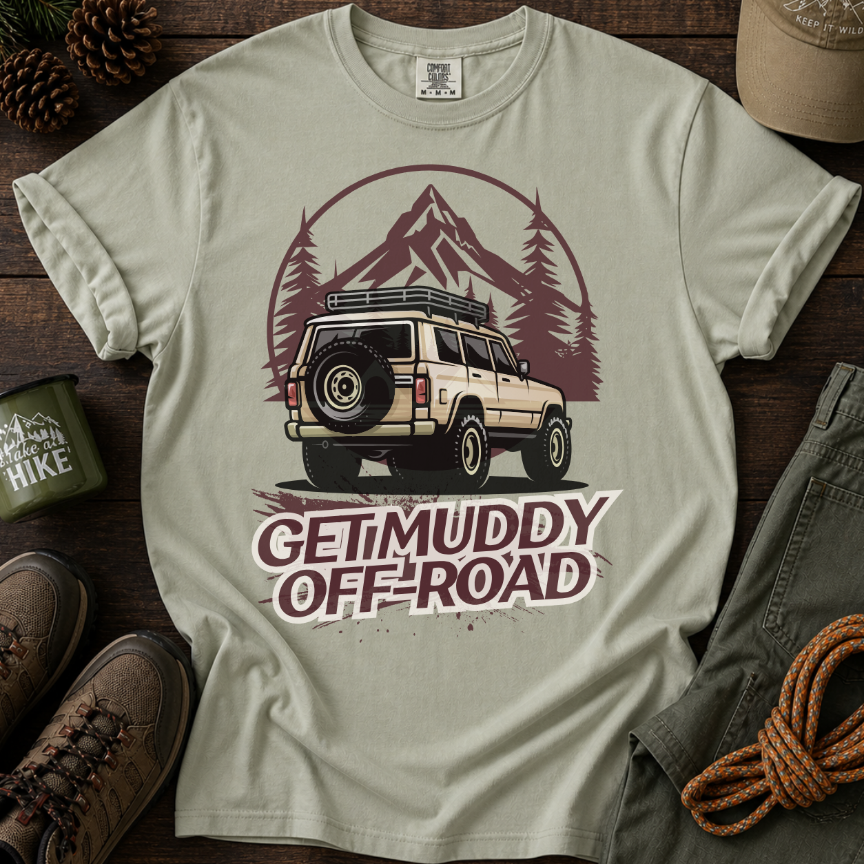 GetMuddy Off Road T-shirt