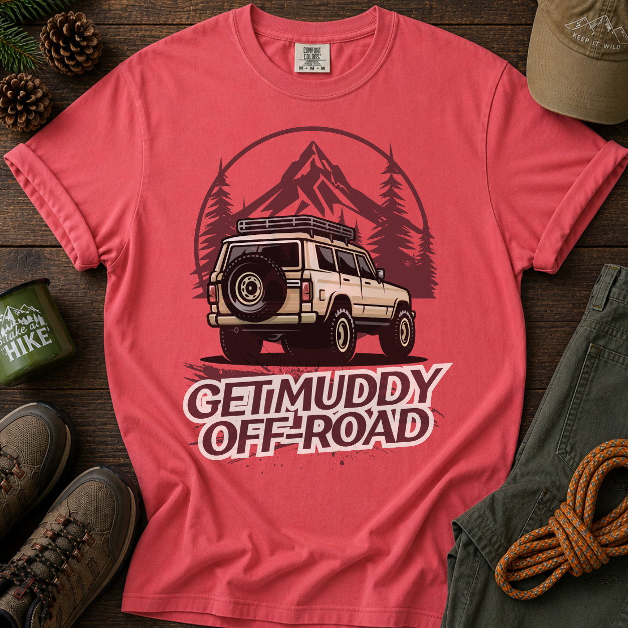 GetMuddy Off Road T-shirt