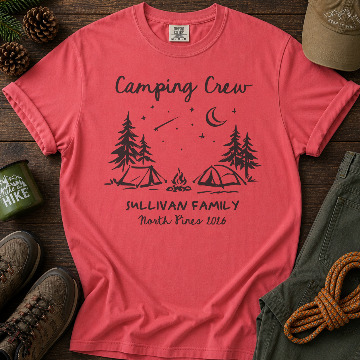Camping Crew T-shirt