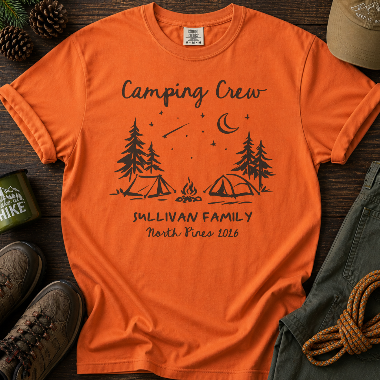 Camping Crew T-shirt