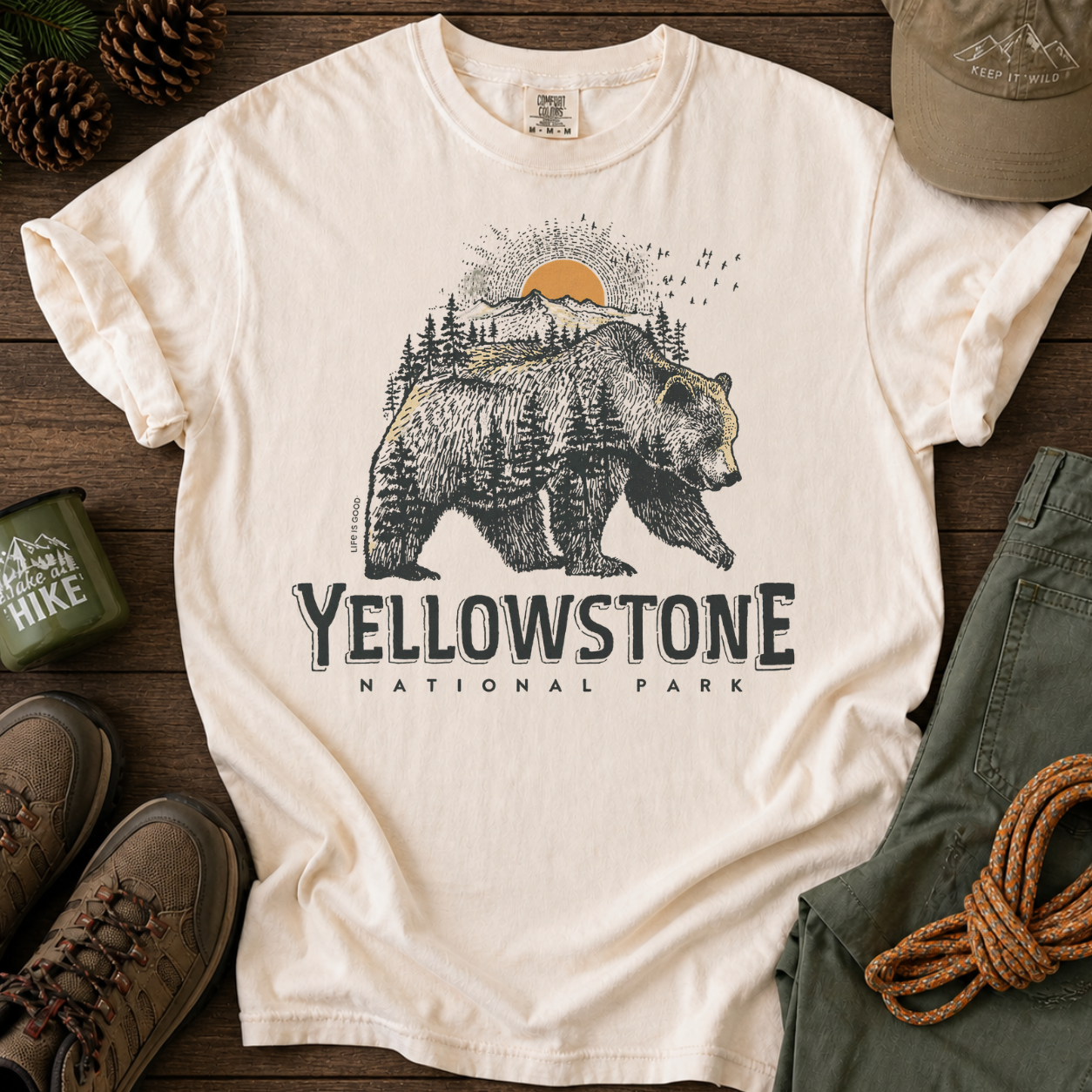 Yellowstone Grizzly T-shirt