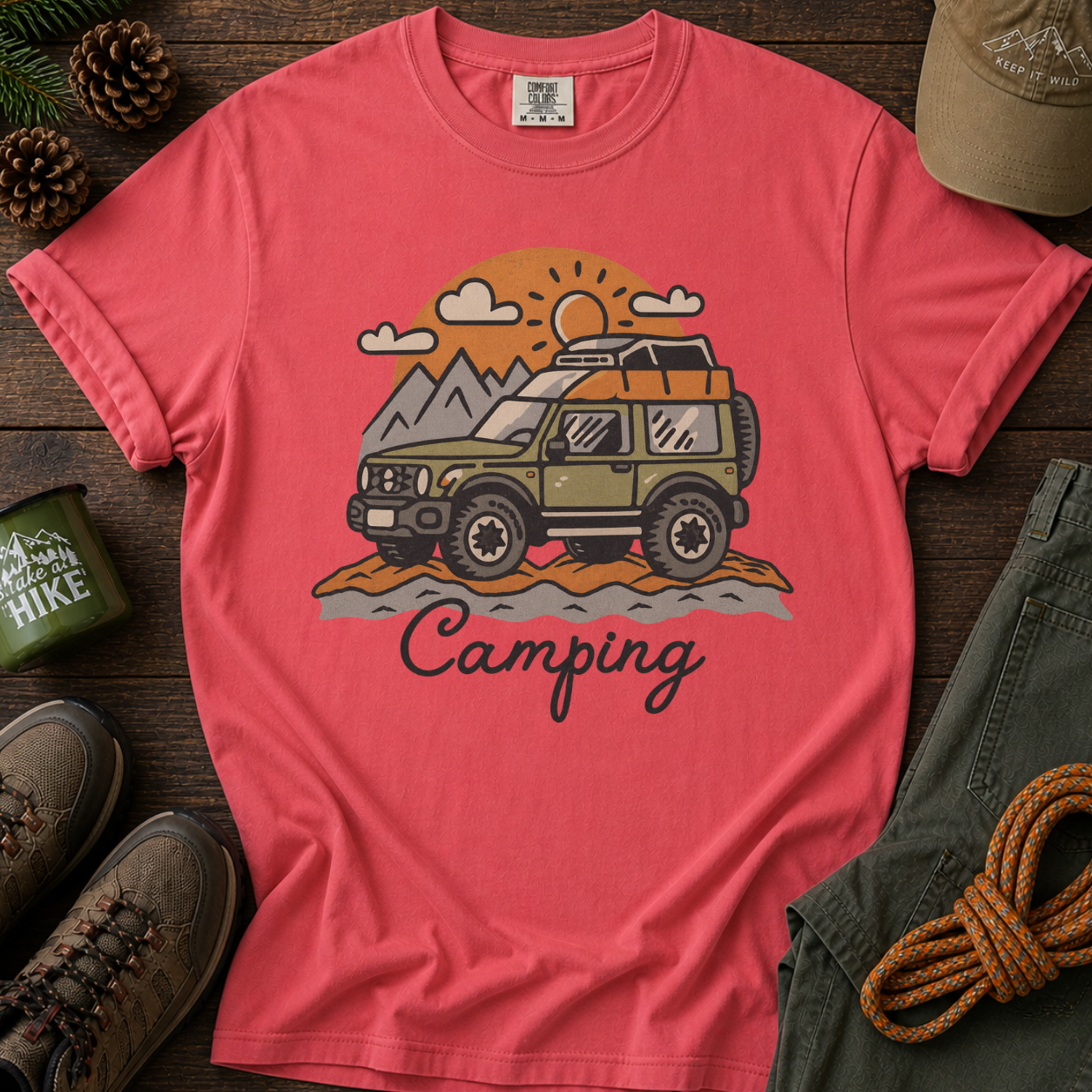 Wild Road Camper T-shirt