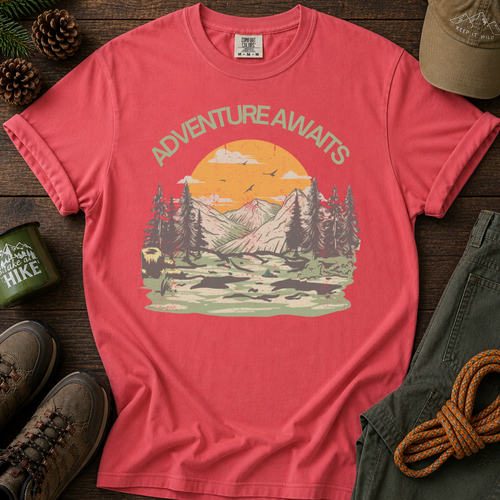 Adventure Awaits T-shirt